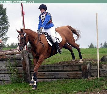 Loksu kentt�kisoissa Ruovedell� 2003 